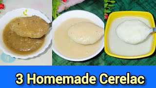 3 Homemade Cerelac For Baby 6 Months To 2 Years  Baby Food [upl. by Aihsemak]