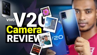 Vivo V20 Camera Review in Sinhala Sri Lanka  Best Midrange Camera [upl. by Nnayecats]