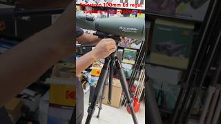 first time 100mm Ed Regal Celestron spottingscope unboxing installation shorts [upl. by Okime]