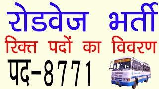 राजस्थान रोड़वेज भर्ती 2024  Rajasthan Roadways New Vacancy 2024  Rajasthan New Vacancy RSRTC [upl. by Nivrek236]