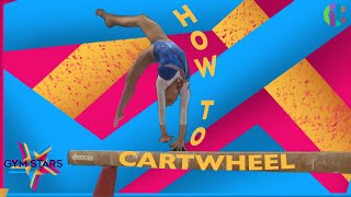 How to Cartwheel  Gymnastics Tutorial [upl. by Acinehs]