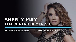 Sherly May  Teman atau Demen sih Lyric [upl. by Suolevram]