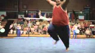 Fat man gymnastics  Fat guy backflip  Skoda Octavia TV Commercial shorts viral trending [upl. by Boni279]