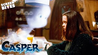 Casper Makes Friends With Kat  Casper 1995  Screen Bites [upl. by Imoin88]