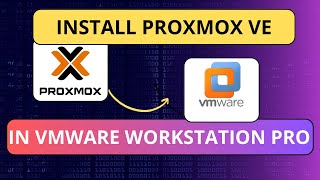 How to Install Proxmox VE In VMware Workstation Pro   vmwareworkstation proxmox [upl. by Oivaf]