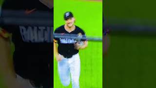 Orioles Pitcher Kremer tells Rays Caminero give me what you got orioles youtubeshorts mlb mlbb [upl. by Odo]