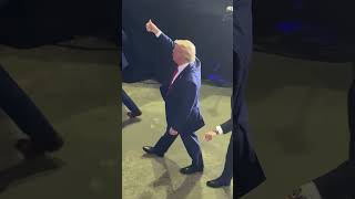 Shocking moment a cell phone is THROWN at Trump [upl. by Rohpotsirhc280]