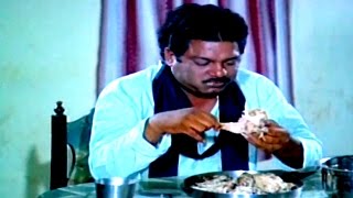 Chinna Kodalu Movie  Dharmavarapu Subramanyam Eating Funny Comedy Scene  SureshVani [upl. by Ahseid]