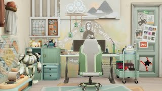 Another Best Friends Apartment 🎵  The Sims 4  High School Years  Stop Motion Build  No CC [upl. by Karrie]