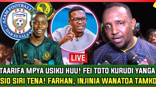 🔴liveYAMETIMIAA FEI TOTO KURUDI YANGA SIO SIRI TENA INJINIA HERSI ANATOA TAMKO FARHAN AFICHUA [upl. by Danae]