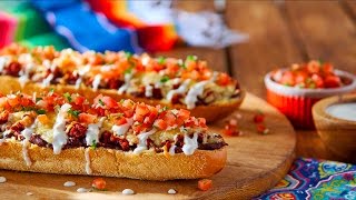 Mexican Open Faced Sandwiches [upl. by Ain]