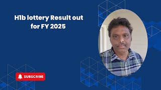 How to check H1b lottery Result for Year 2025h1b lottery h1b visa usa telugu news [upl. by Ennovihs981]