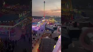 Christmas Market view from above is ✨MAGICAL✨ christmas christmasmarket germany europe holiday [upl. by Annawak]