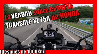 Le hago 1000 km a mi HONDA TRANSALP XL 750 ¿Me he EQUIVOCADO al comprarla ¿Cumple lo prometido [upl. by Therine993]