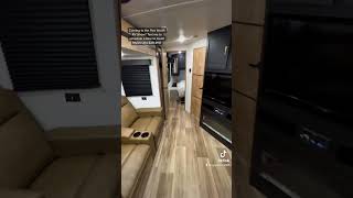 Best Looking Bunkhouse Travel Trailer at the Fort Worth TX RV Show Keystone Outback 302UBH shorts [upl. by Stavros]