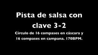 Play along salsa en clave 32 cosobatero [upl. by Favianus]