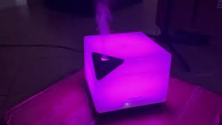 URPOWER 700ml Aromatherapy Essential Oil Diffuser Humidifier Review [upl. by Adnilreh]