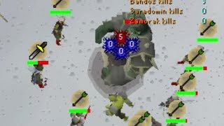 Bandos Mass and 99 Defence  RuneScape 2007 [upl. by Erastes819]