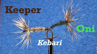 Keeper Kebari  Chris Stewarts variation on Masami Sakakibaras Oni Kebari [upl. by Xino]