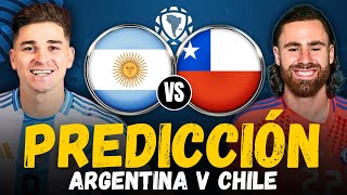 ARGENTINA vs CHILE • Eliminatorias Sudamericanas Mundial 2026 • Predicción y Pronóstico 2024 [upl. by Notxarb438]