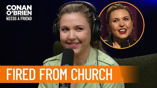 Taylor Tomlinson Was Fired From A Church Gig  Conan O’Brien Needs a Friend [upl. by Nerual]