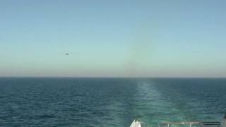 Air force jets flying over cruise ship in the arabian sea  to control [upl. by Cassady]