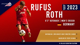 FC Ismaning  SV Kirchanschöring  63 DM 6  Rufus Roth Germany  Recruit 2023  Full Game [upl. by Ayvid556]