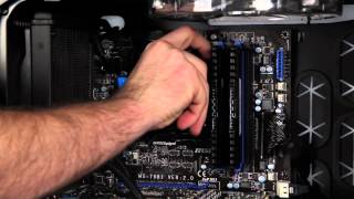 Corsair Hydro Series H60 CPU Cooler Install [upl. by Malan]