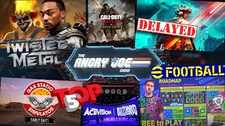 AJS News  Twisted Metal Show Battlefield DELAYED Vanguard Beta Woes Gas Station SIM EFootball [upl. by Nnylatsyrc]