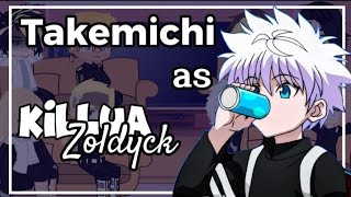 •Tokyo Revengers react to Takemichi Takemichi as Killua Zoldyck• WIP [upl. by Orips365]