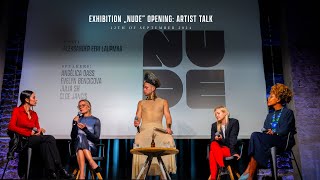 EXHIBITION „NUDE” OPENING ARTIST TALK [upl. by Leopoldeen]