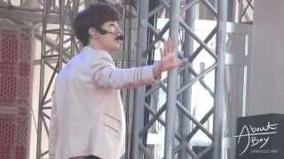 130801 Im in love Japan ver  2PM Junho Mezamashi Live [upl. by Alekin]