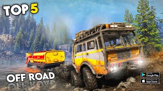 🔥Top 5🔥 realistic offroad games for android amp ios 2023  top 5 best off road games for android 2023 [upl. by Netti]