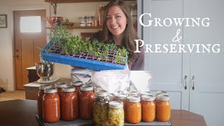 Preserving amp Growing More Food for the Homestead Pantry  Pantry Preparedness [upl. by Bannerman910]