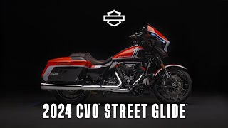 All New 2024 HarleyDavidson CVO Street Glide  Key Features​ [upl. by Yonita]