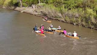 Manitoba Canoe amp Kayak Centre weekly 2000 metre races May 22 2024 [upl. by Annaierb859]