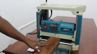 Unboxing Thickness Planer  How to Use Makita 2012NB 12 Inch Power Thicknesser [upl. by Azirb]