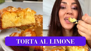 TORTA AL PROFUMO DI LIMONE SENZA FARINA  Ricetta SENZA GLUTINE  DianaampAlessio [upl. by Sira]