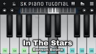 In The Stars from quotBenson Boonequot PIANO TUTORIAL [upl. by Aititil]