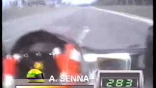 Ayrton Senna shows his frustration [upl. by Toddie]