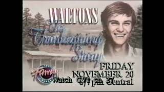 Waltons Thanksgiving Promo 1992 [upl. by Schrader]