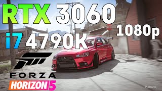 FORZA HORIZON 5  i7 4790K  RTX 3060  1080p [upl. by Quentin834]