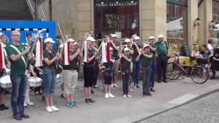 quotDeutschmeister Regimentsmarschquot KSZ  ESZ Bierstadtfest Radeberg 2013 [upl. by Ainitsirc847]