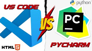 VsCode VS PyCharm  Which is Best for Coding  Best IDE [upl. by Smart]