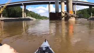 Rappahannock River Kayaking  Motts Run to Old Mill Park [upl. by Llevram]