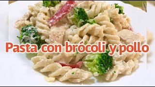 DELICIOSA PASTA CON BROCOLI Y POLLO 🥦🧀👩🏼‍🍳😋PARA CENA DE NAVIDAD O AÑO NUEVO 🎄🪅🥂👌🏼 [upl. by Arley]