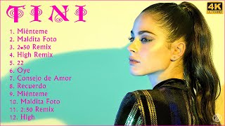 4K TINI Grandes Éxitos 2021  TINI STOESSEL Sus Mejores Éxitos  Mix Tini 2021 [upl. by Donatelli]