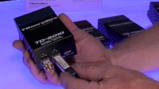 FiberPlex TD Series Fiber Optic Converter Modules amp Accessories [upl. by Eniotna]