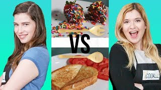 GOURMET GRILLED CHEESE CHALLENGE  COOK THAT w Marissa Rachel amp Shanna Lisa [upl. by Ahcatan465]