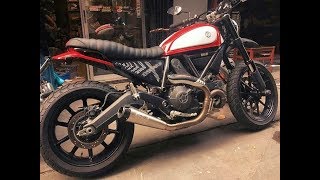 Ducati Scrambler  9 Exhausts Sound Test [upl. by Tomas]